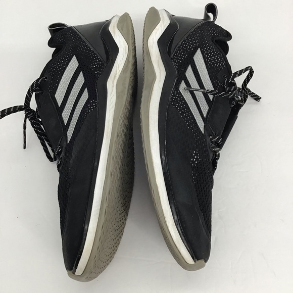 Adidas Speed Trainer 3.0 Athletic Sneaker Trainer Men’s Black/Silver Size 12 - Picture 6 of 8